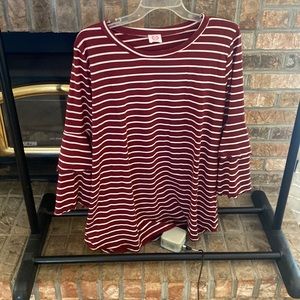 Striped boutique top